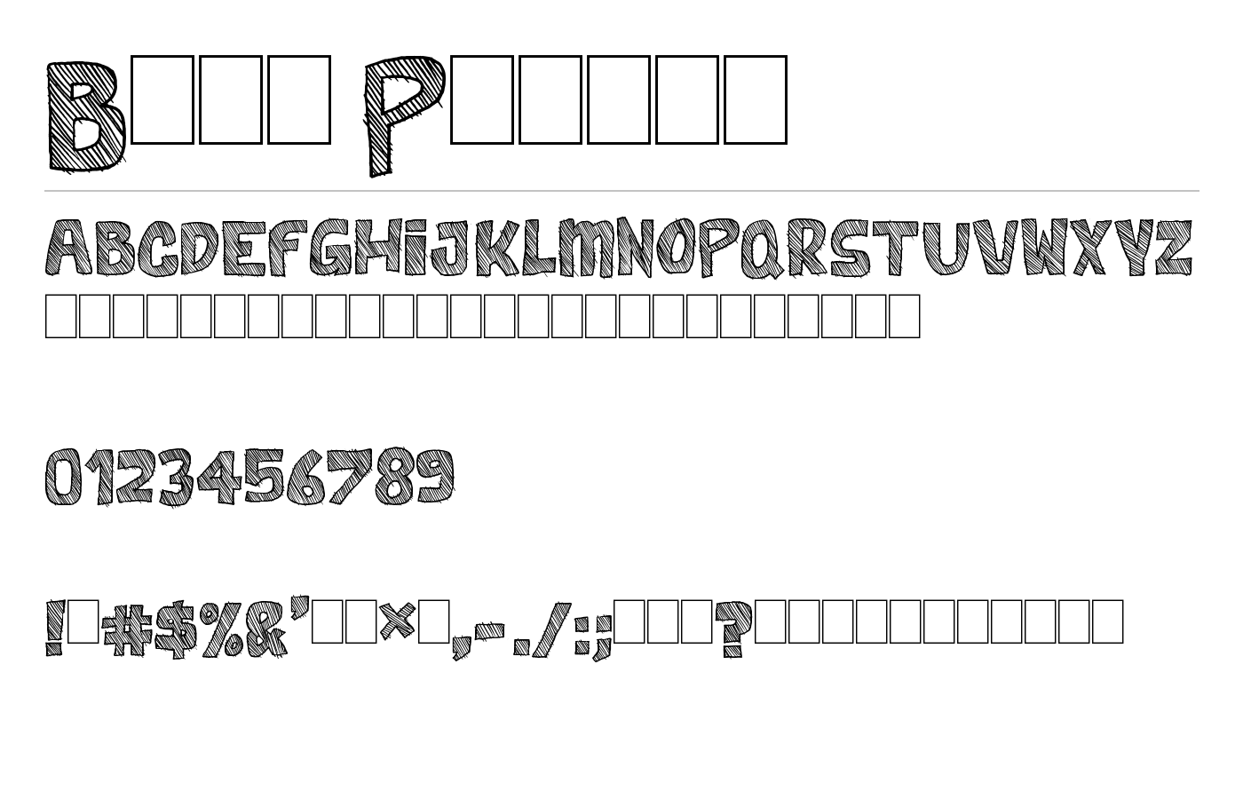 Best Prices Font preview