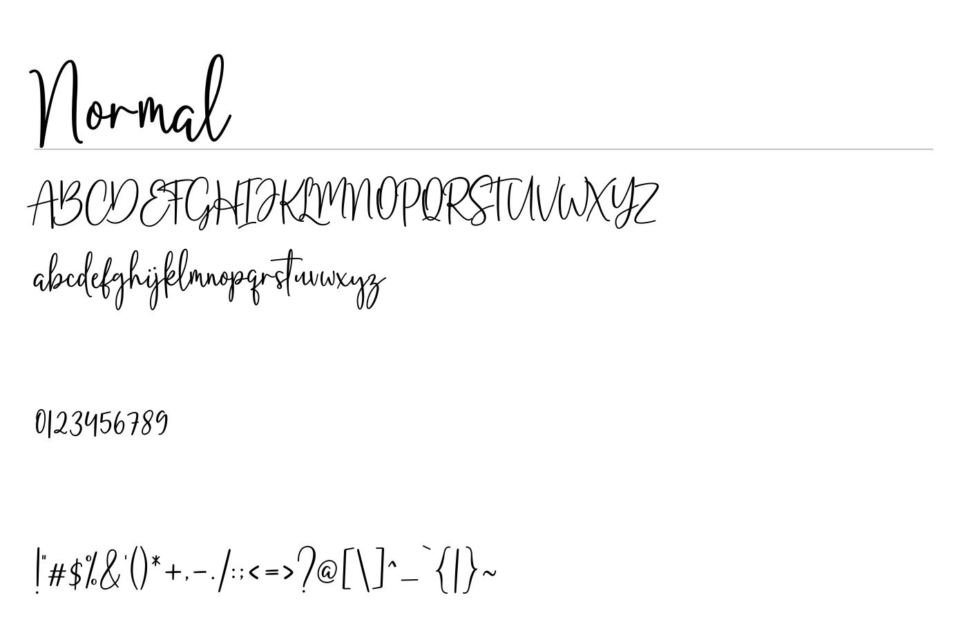 Bettany Anastasya Font preview