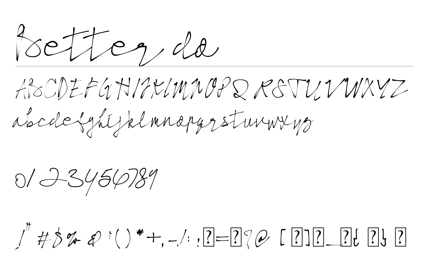 Better do Font preview