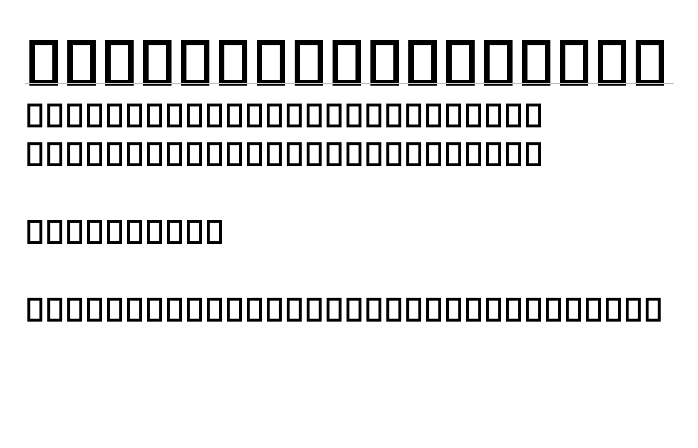 Beware of Pitbull Font preview
