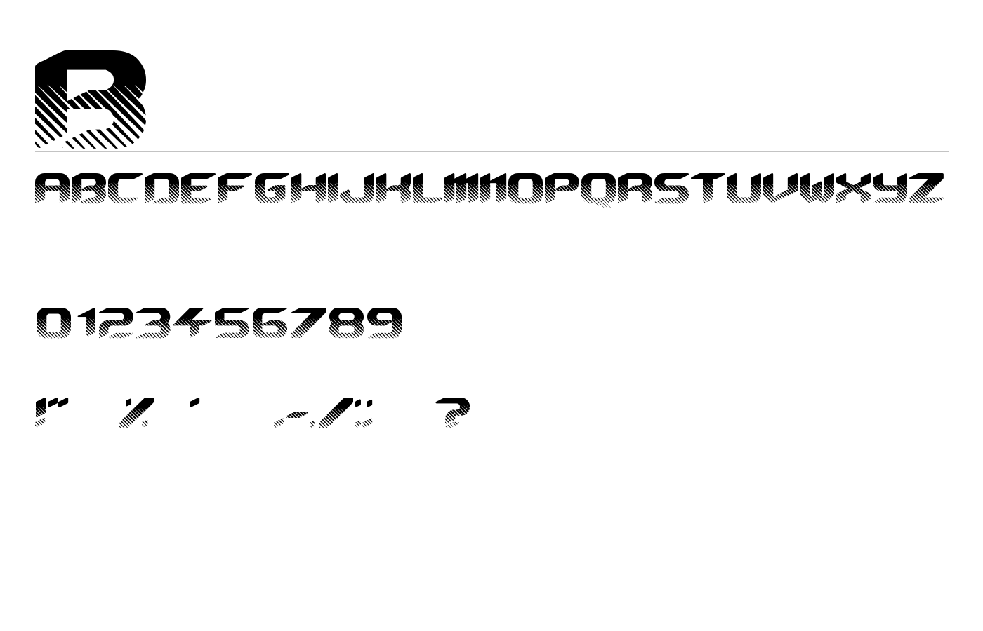 Beyond Font preview