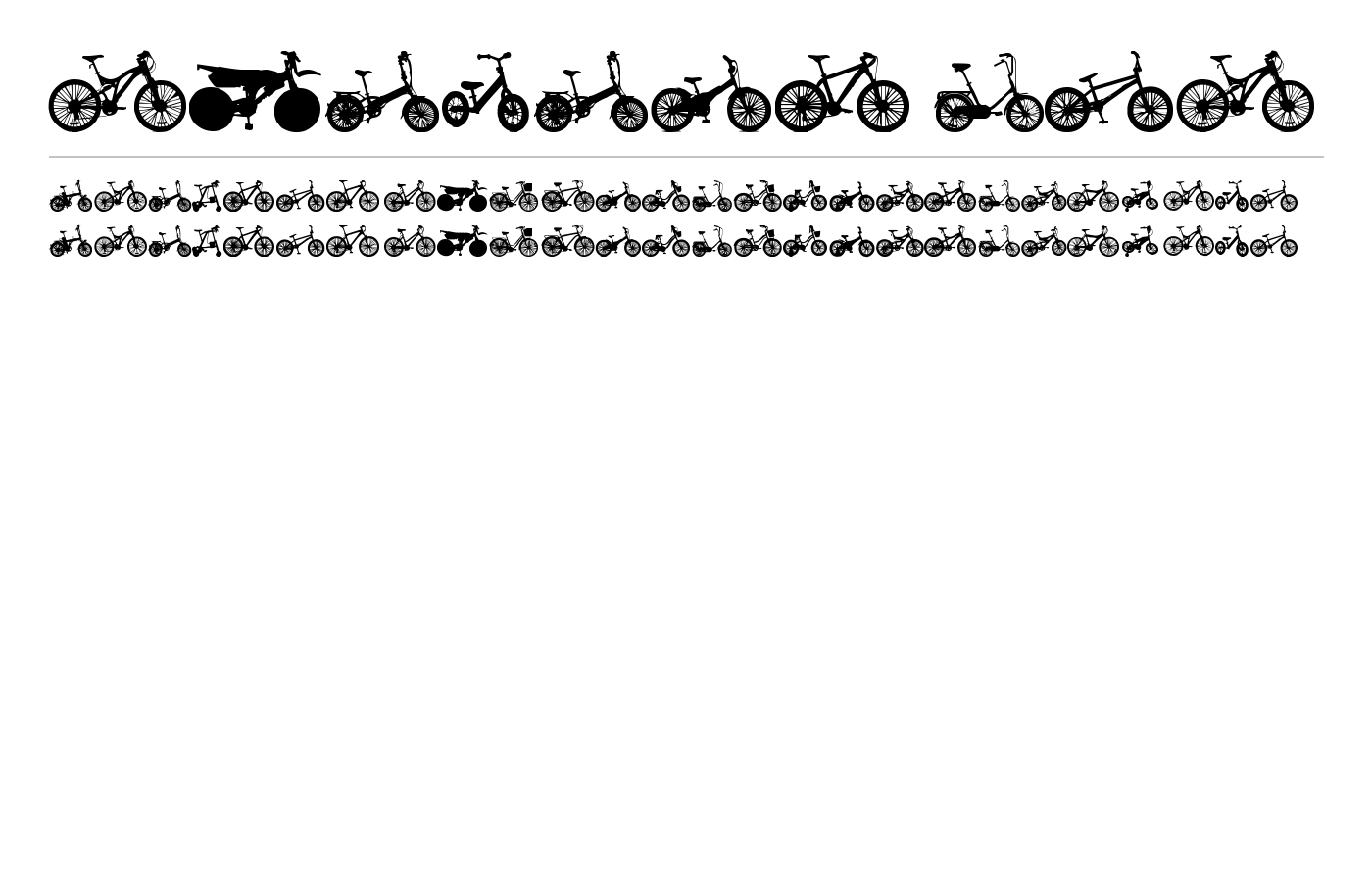 bicycle tfb Font preview