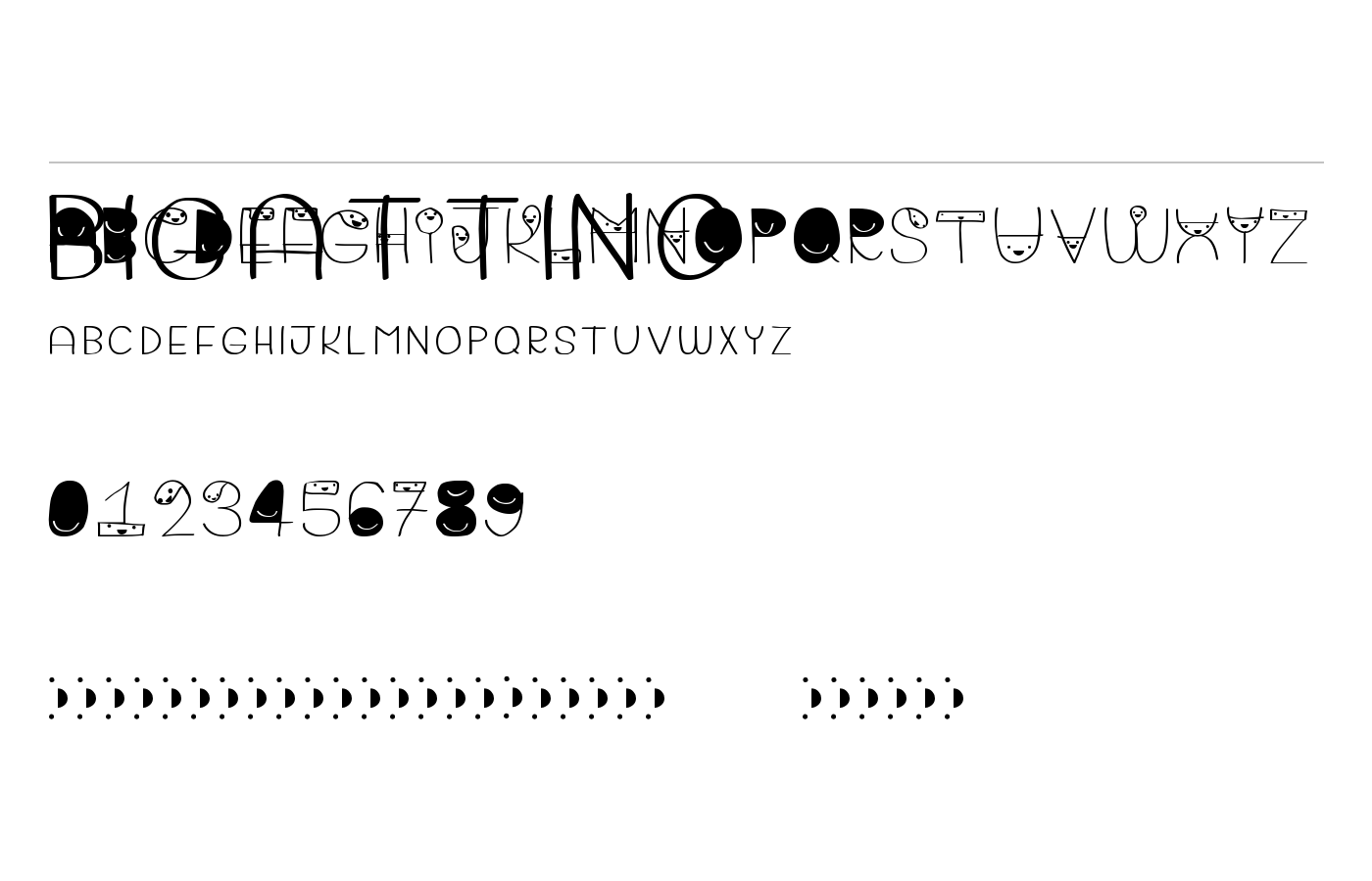 bigattino Font preview