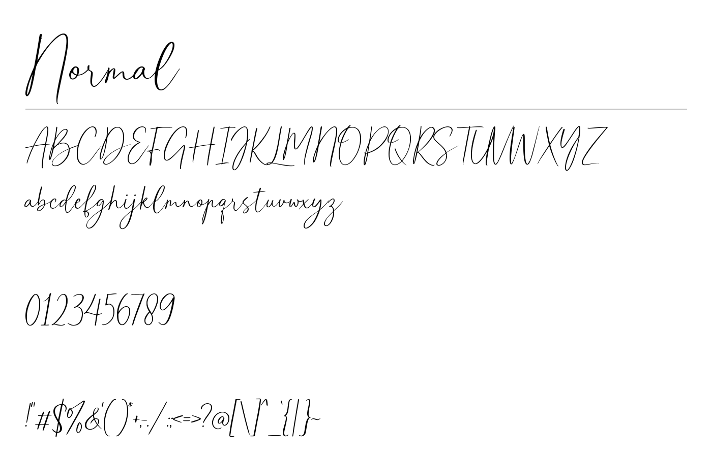 Billiongraph Font preview