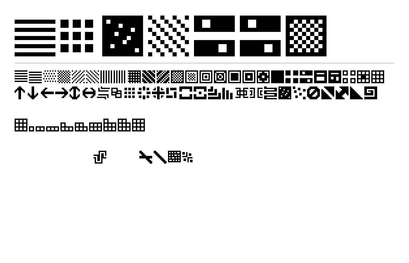 OPN BitFUUL Font preview