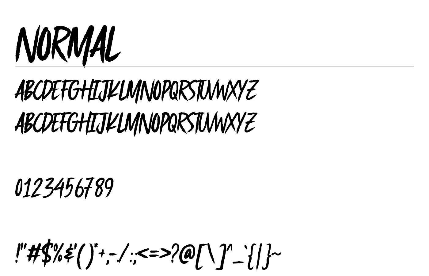 Blackmourn Font preview