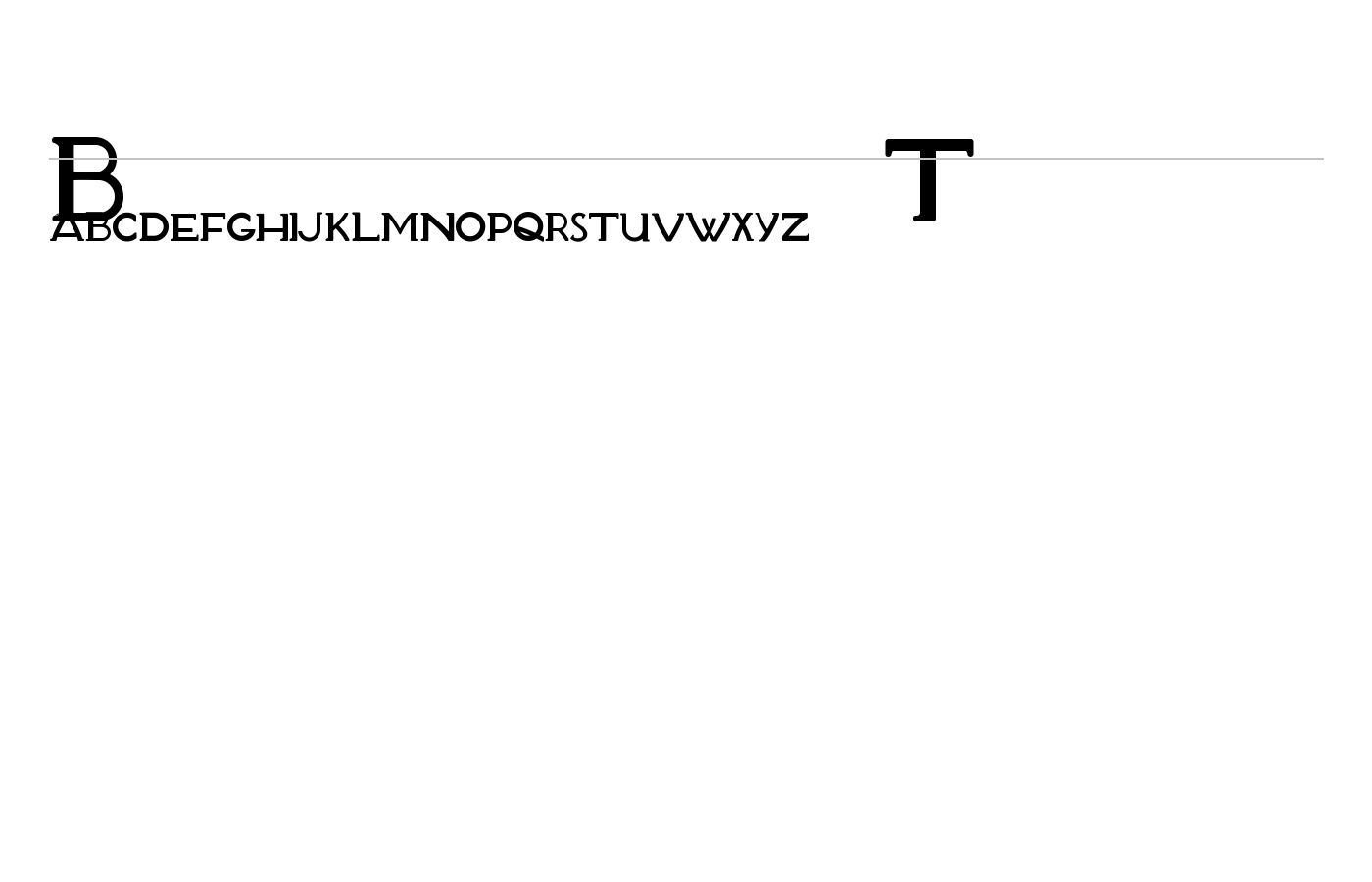 Blanket Type Font preview