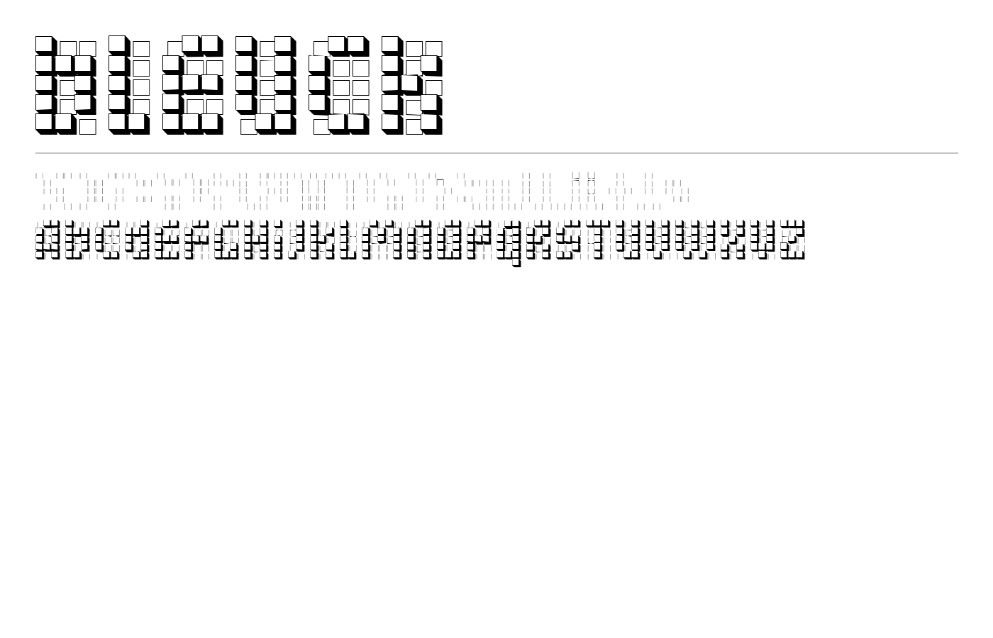 bleuck Font preview