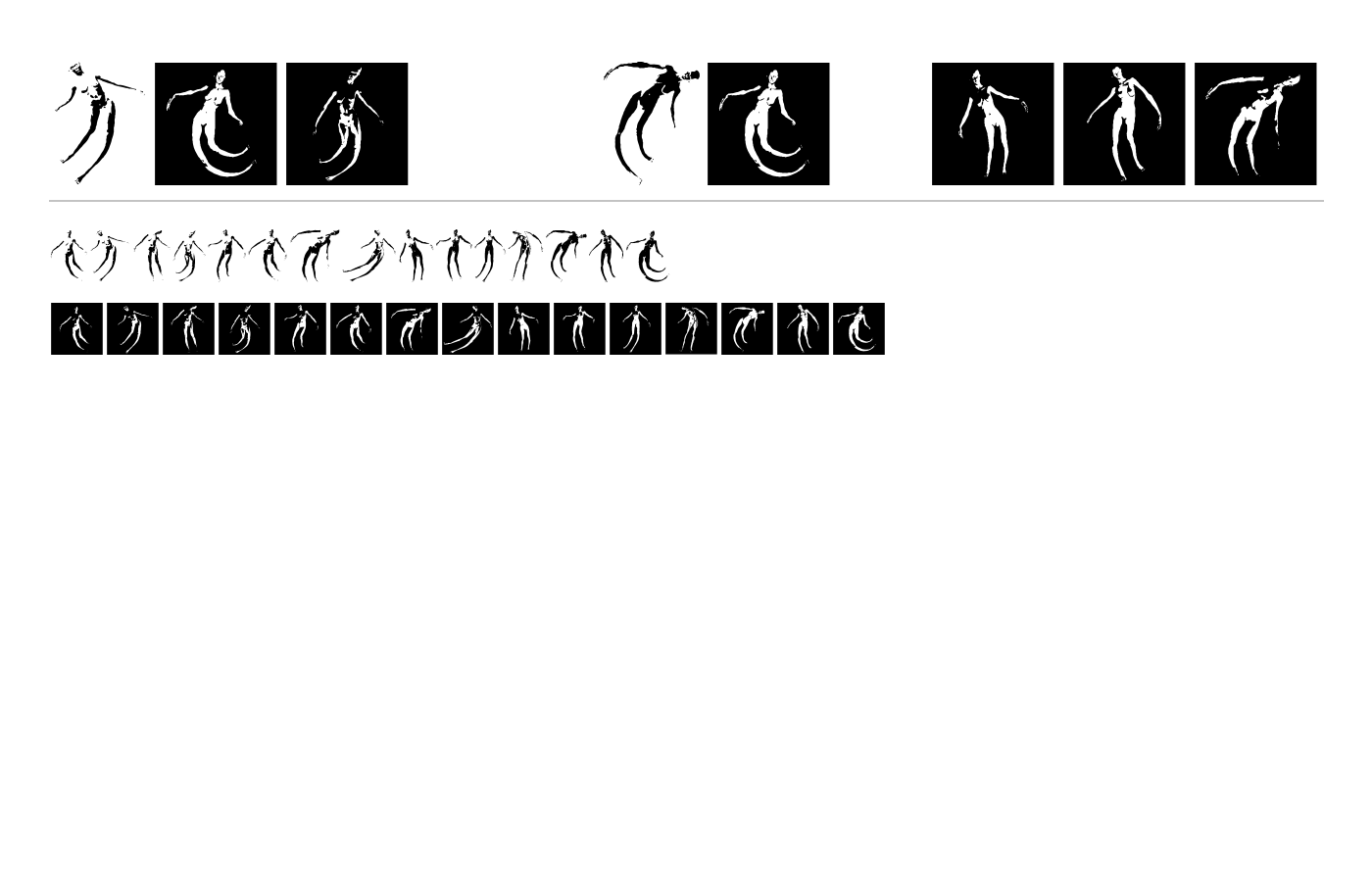 Body Moving Font preview