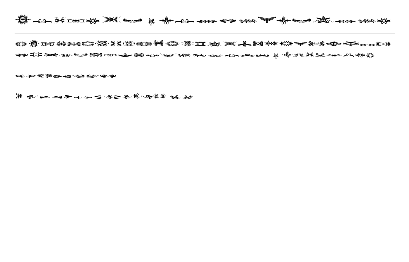 Bougy_PersonalUseOnly Font preview