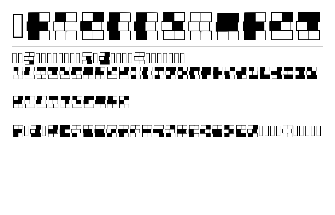Braille_grid Font preview