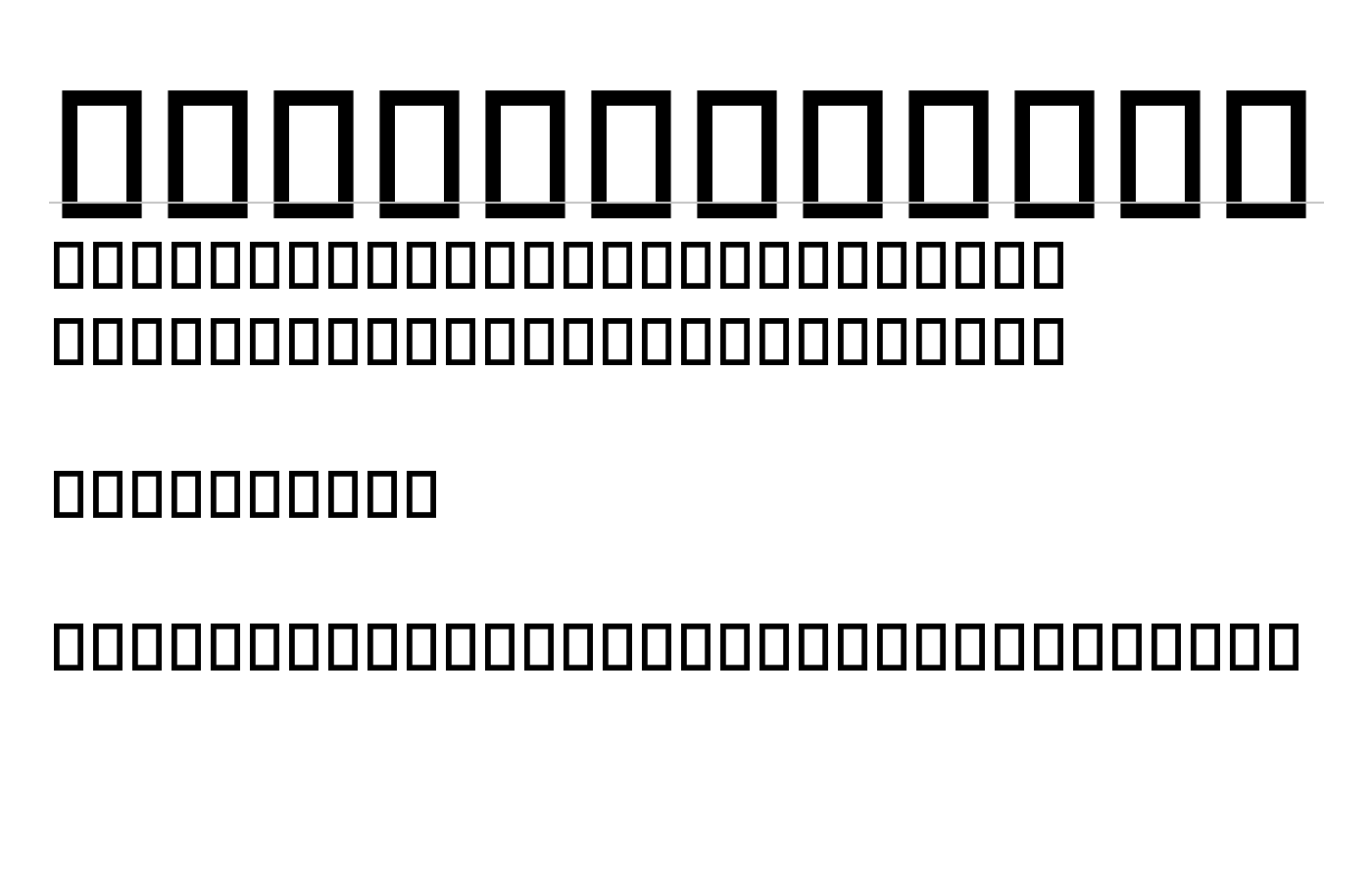BREAKING BAD Font preview
