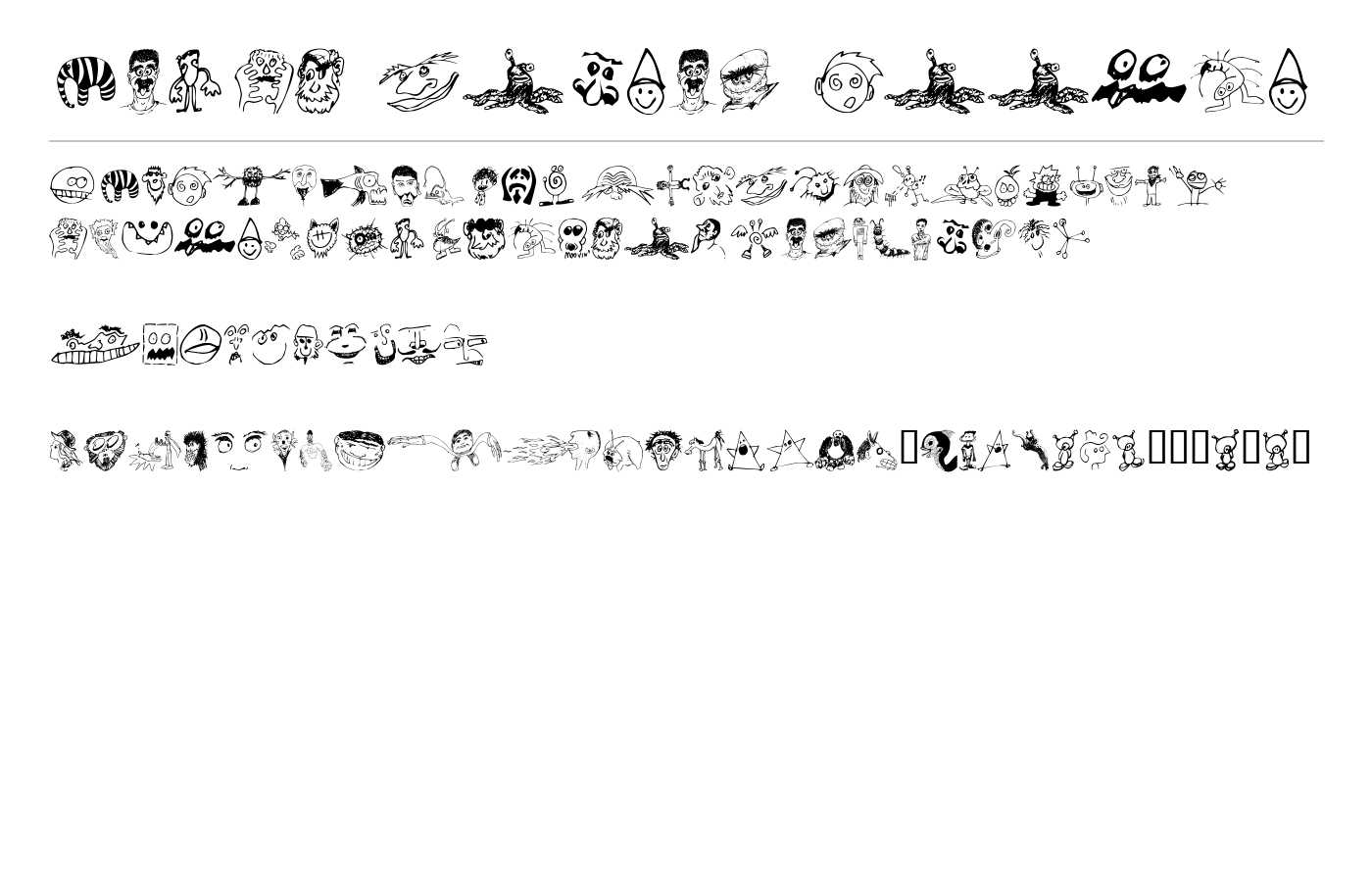 Brian Powers Doodle Font preview