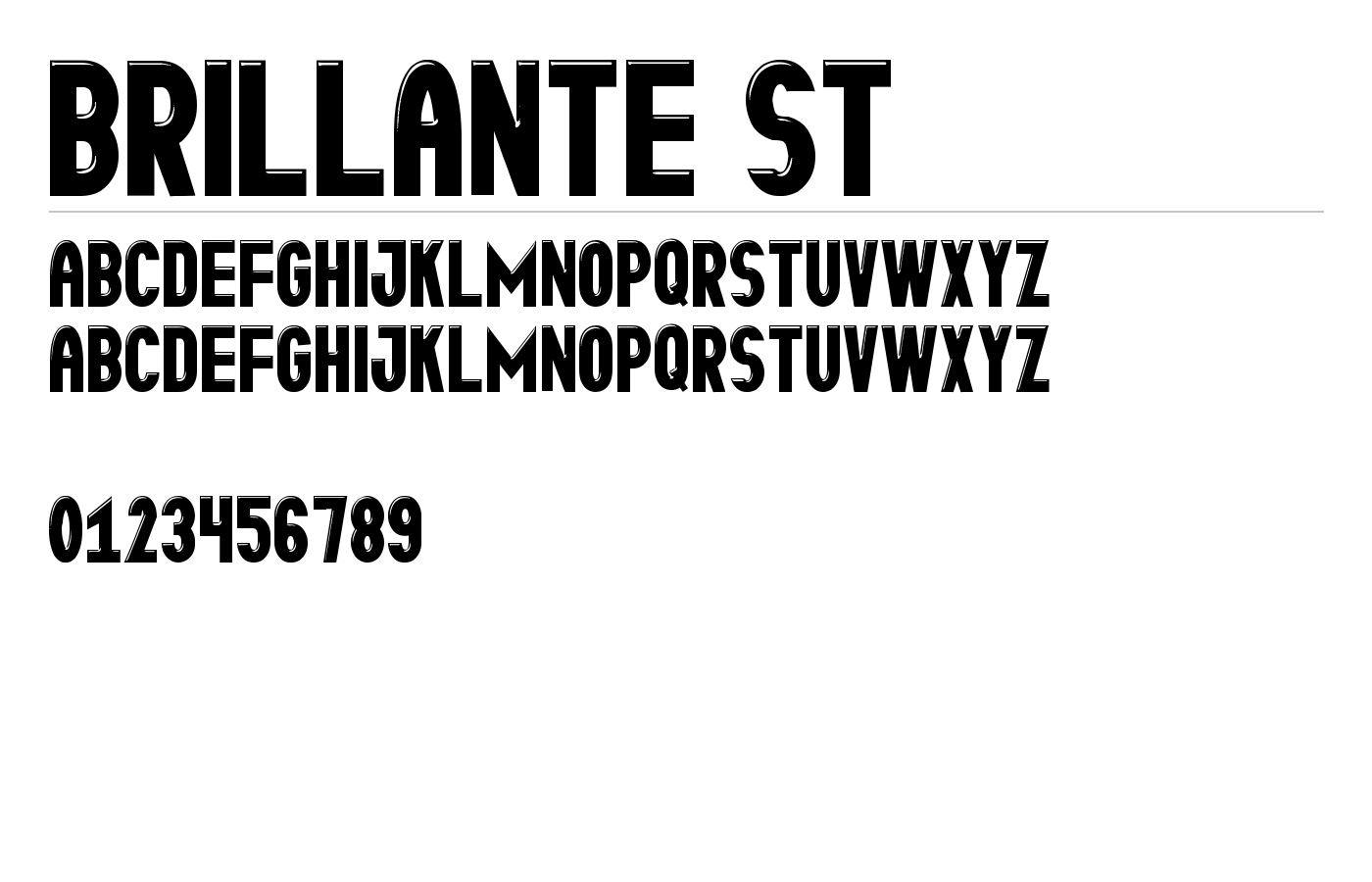 Brillante St Font preview