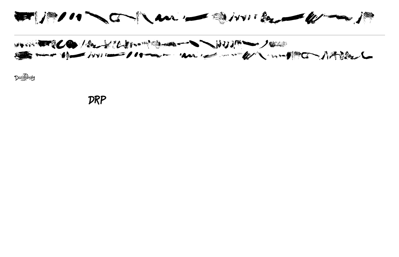 Brush Stroke Of Genius Font preview