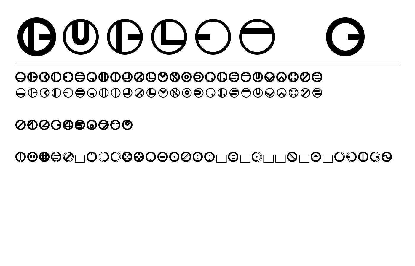 Bublet 3 Font preview