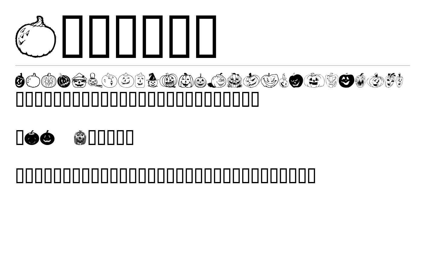 Bumkins Font preview