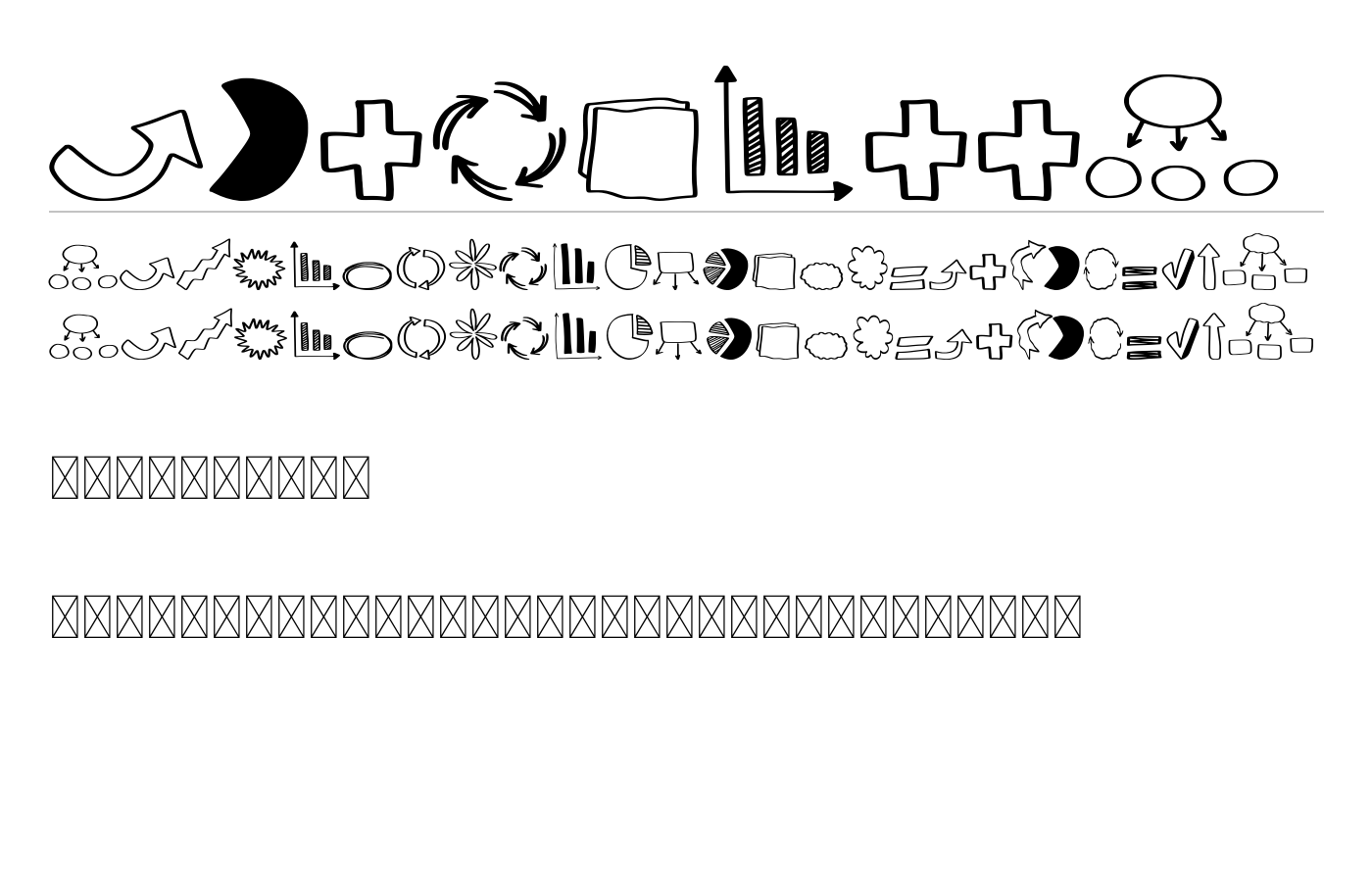 Businessa Font preview