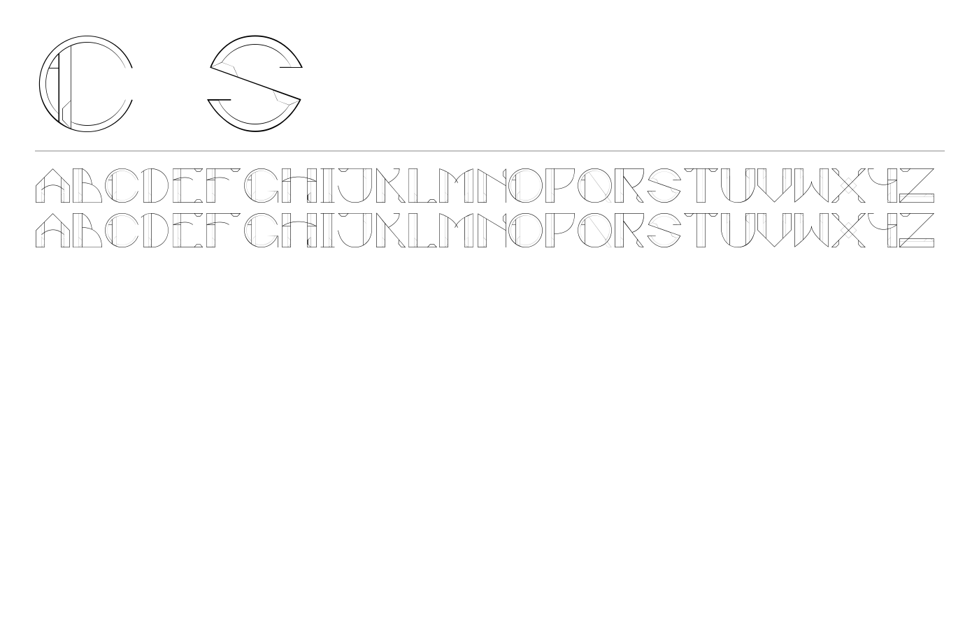 C/S Font preview