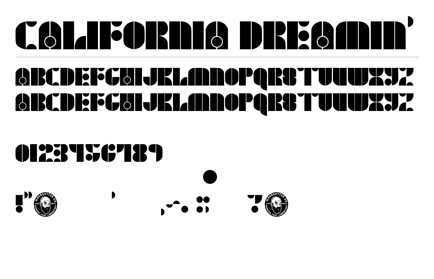 California Dreamin' Font preview
