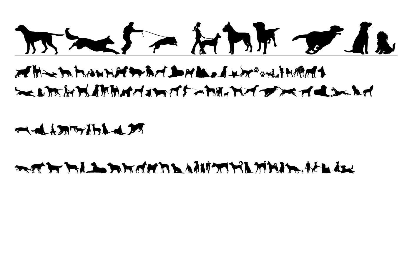 can dog tfb Font preview