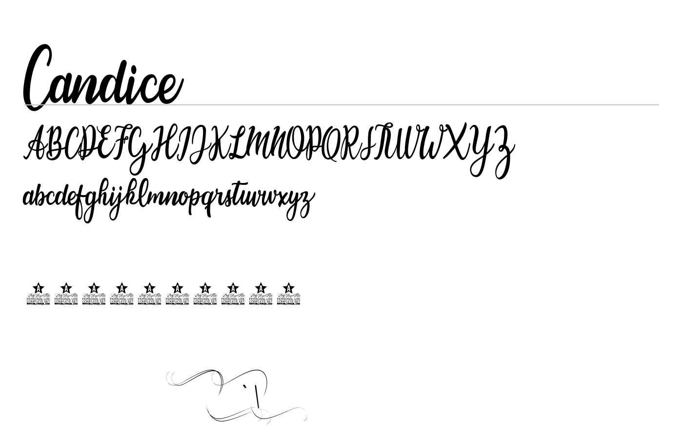 Candice Font preview