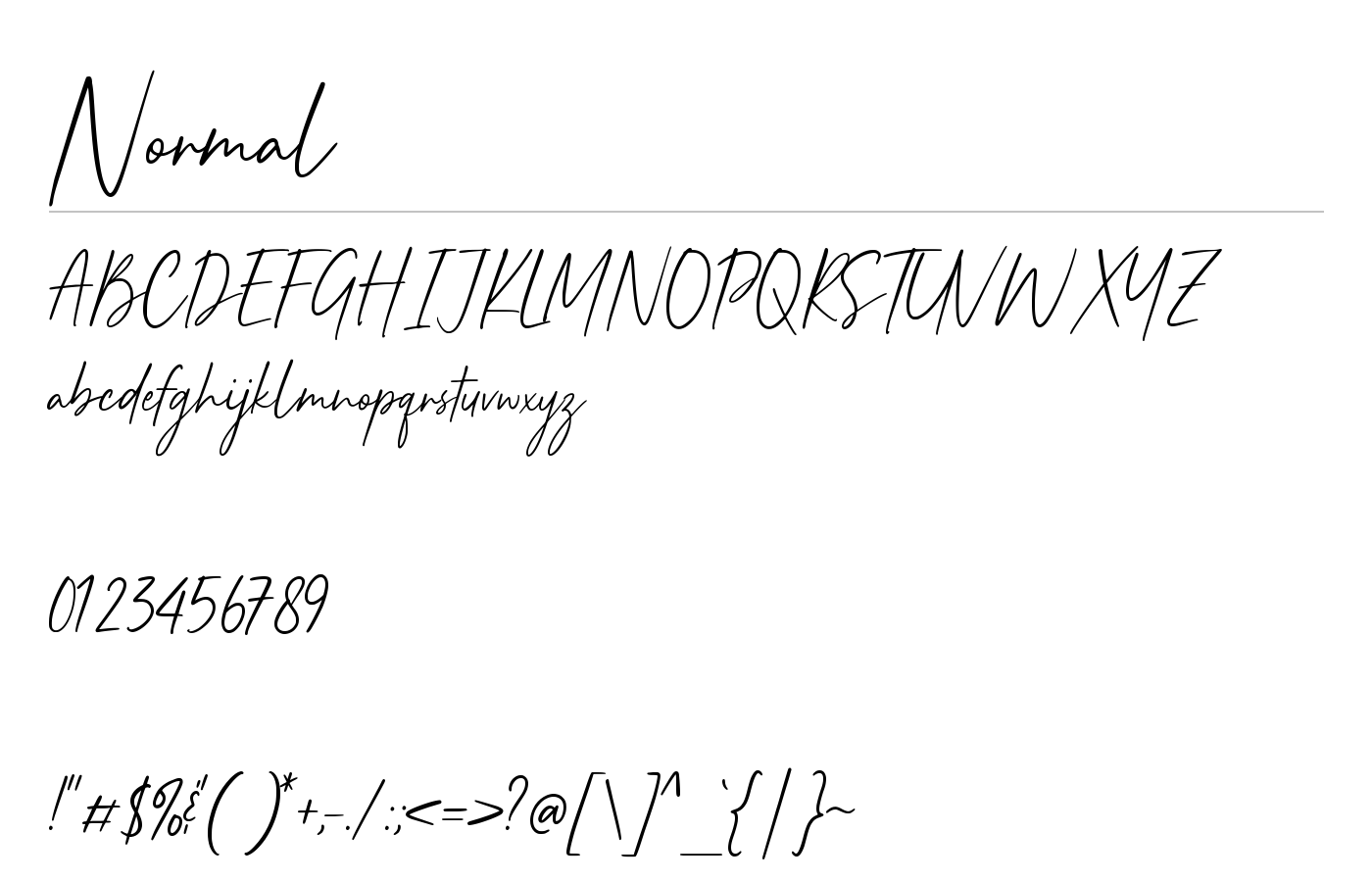 Carera Bernadia Font preview