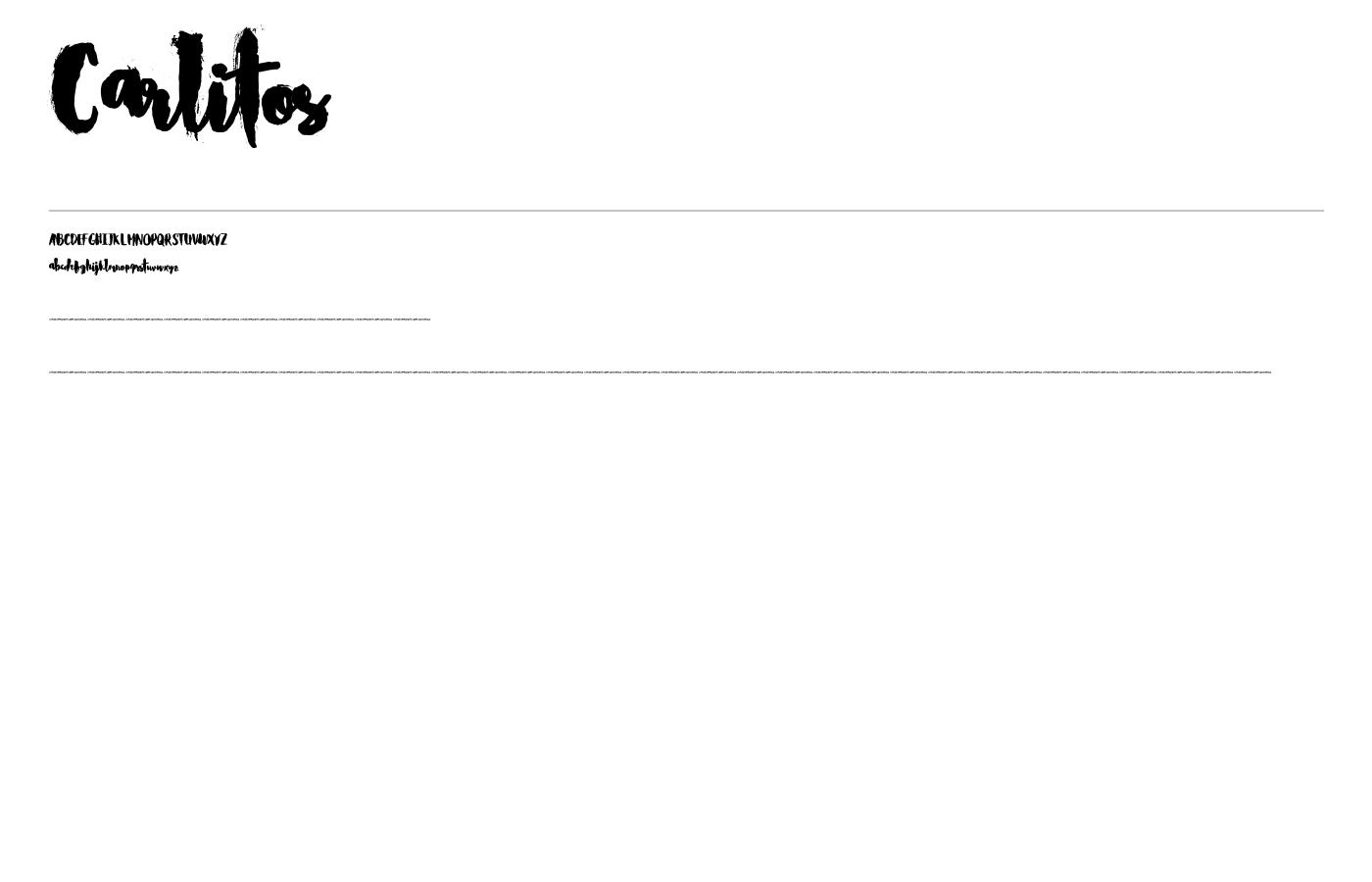 Carlitos Font preview