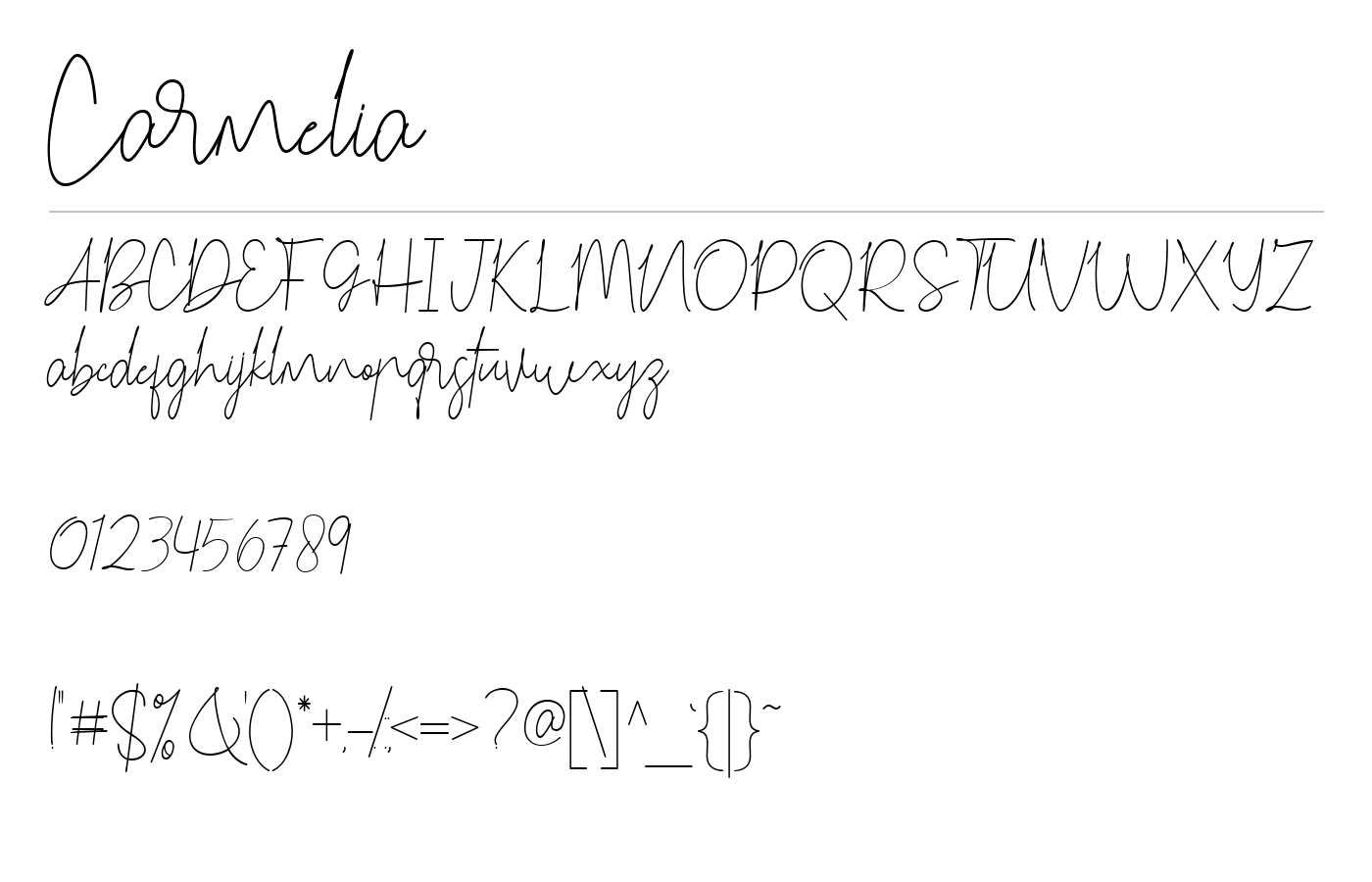Carmelia Font preview