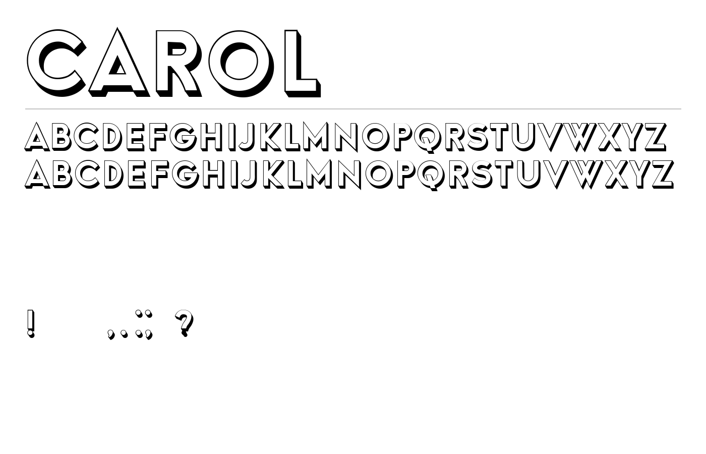 Carol Font preview