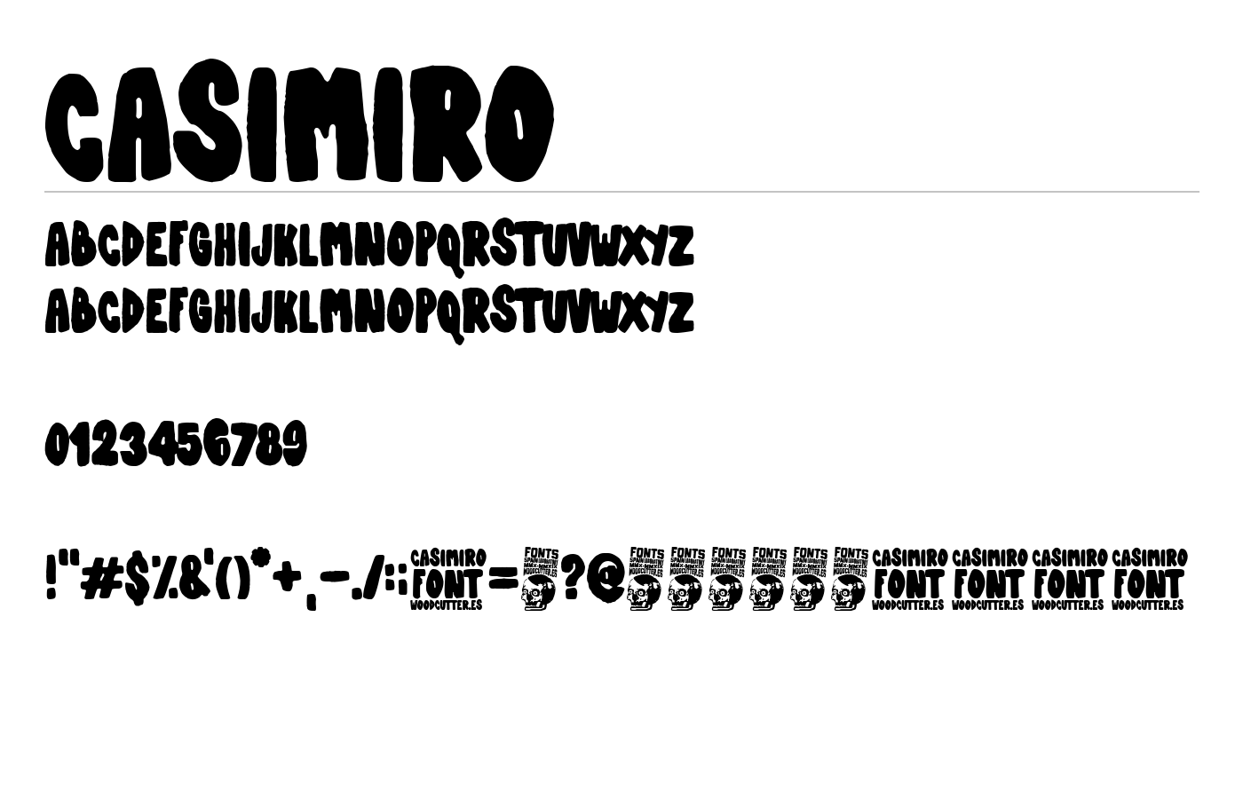 Casimiro Font preview
