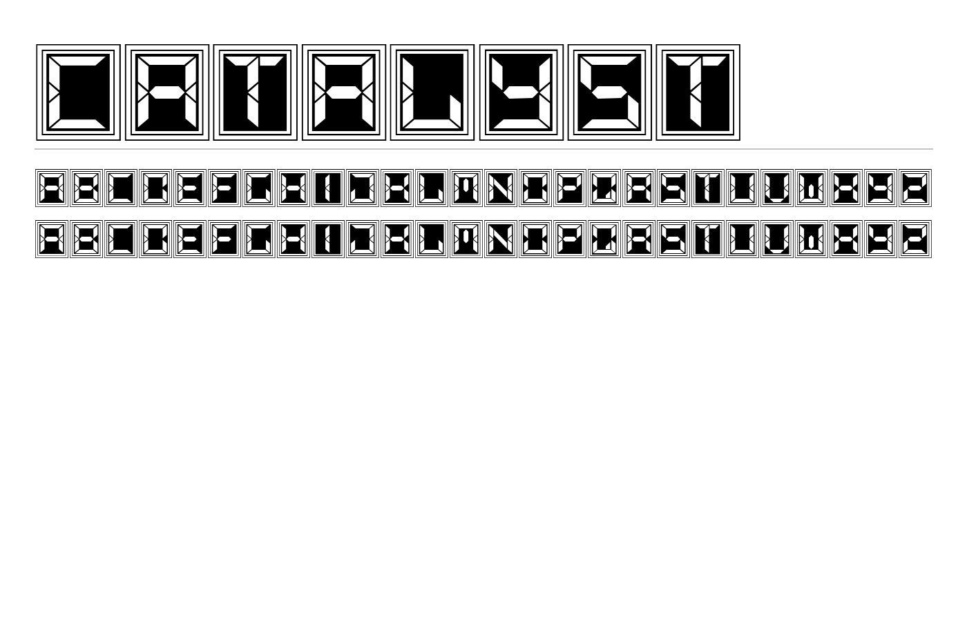 Catalyst Font preview