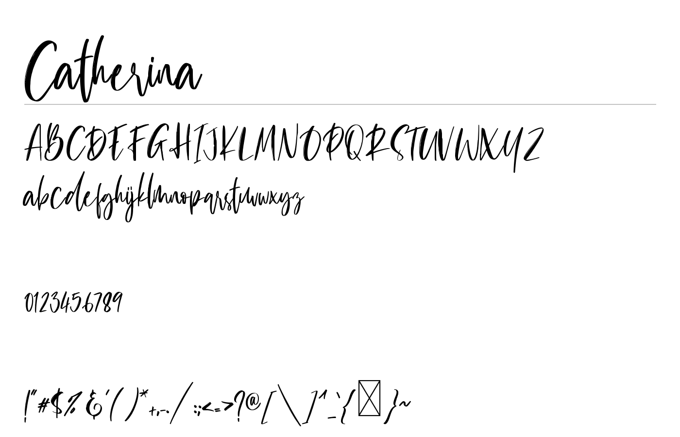 Catherina Font preview