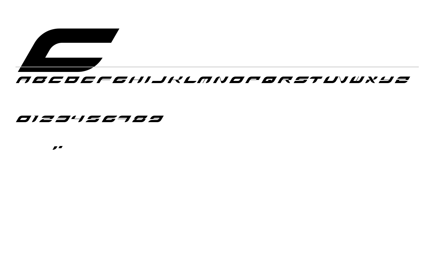 Ceps Font preview