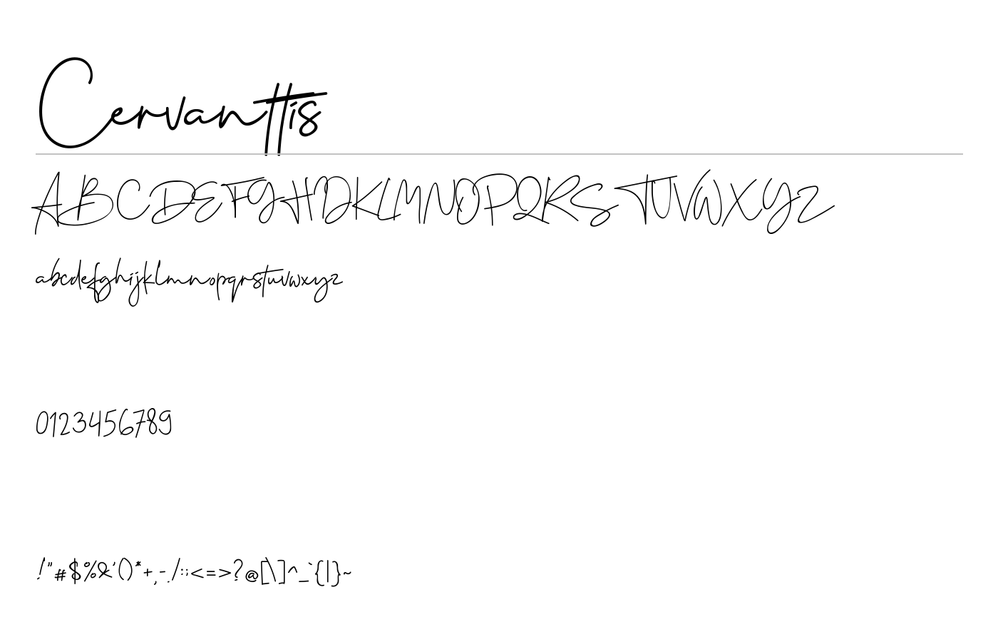 Cervanttis Signature Script preview