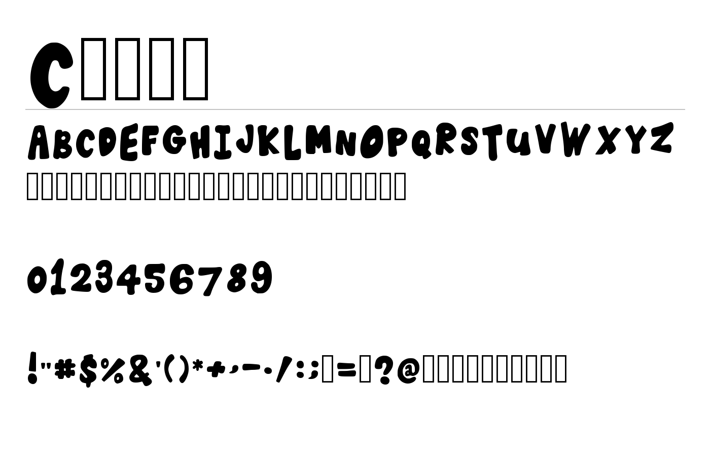 Cesar Font preview