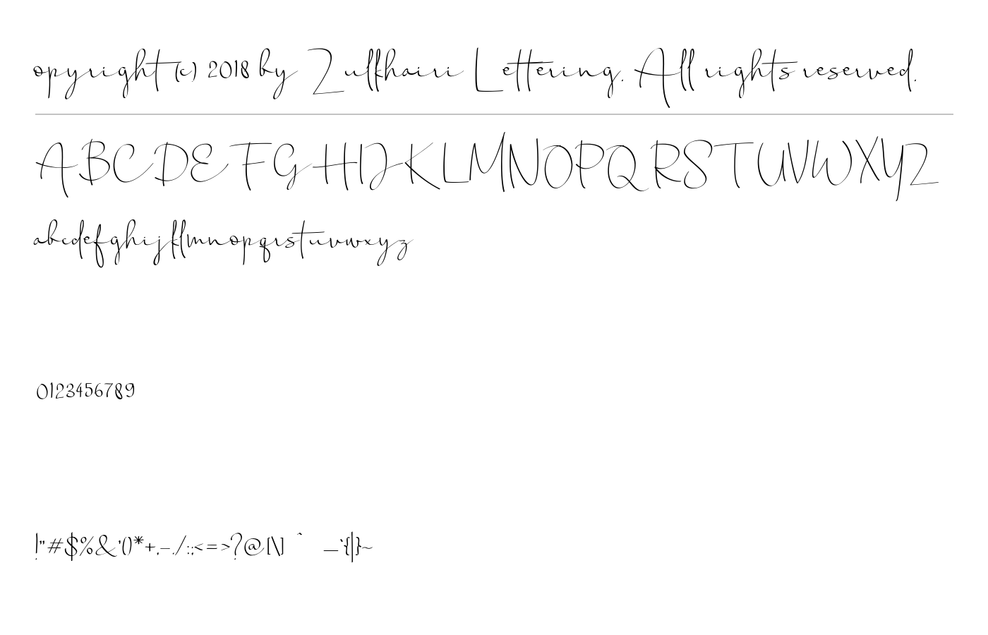 Chandrawinata Font preview