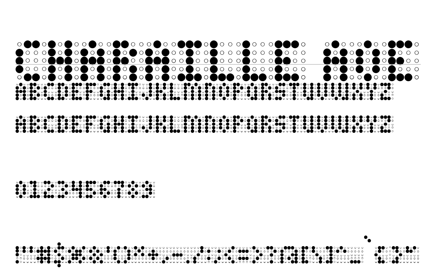 Charaille AOE Font preview