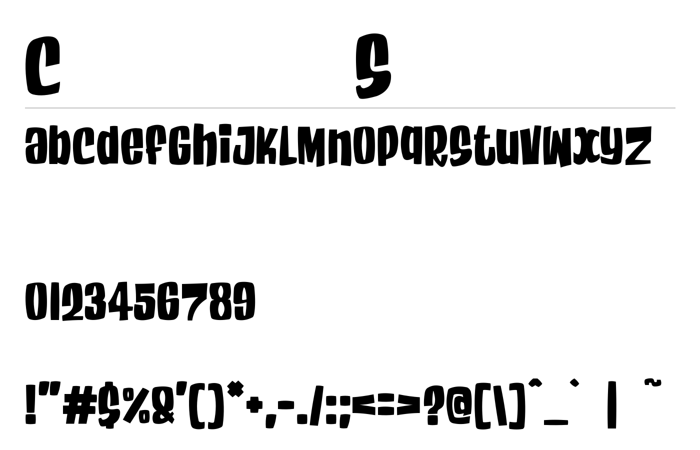 Charming Sixties Font preview