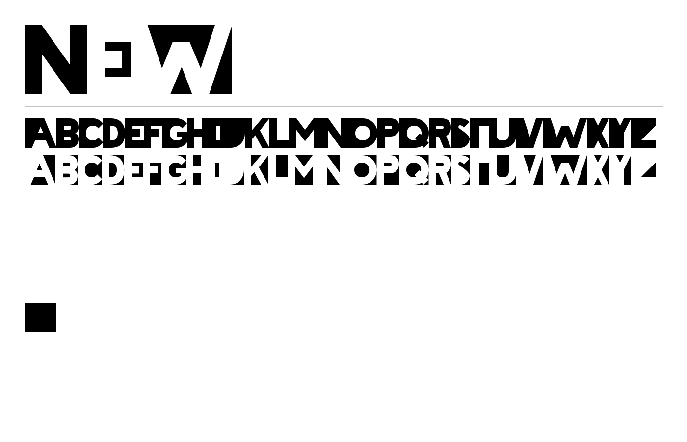 Cheatin Font preview