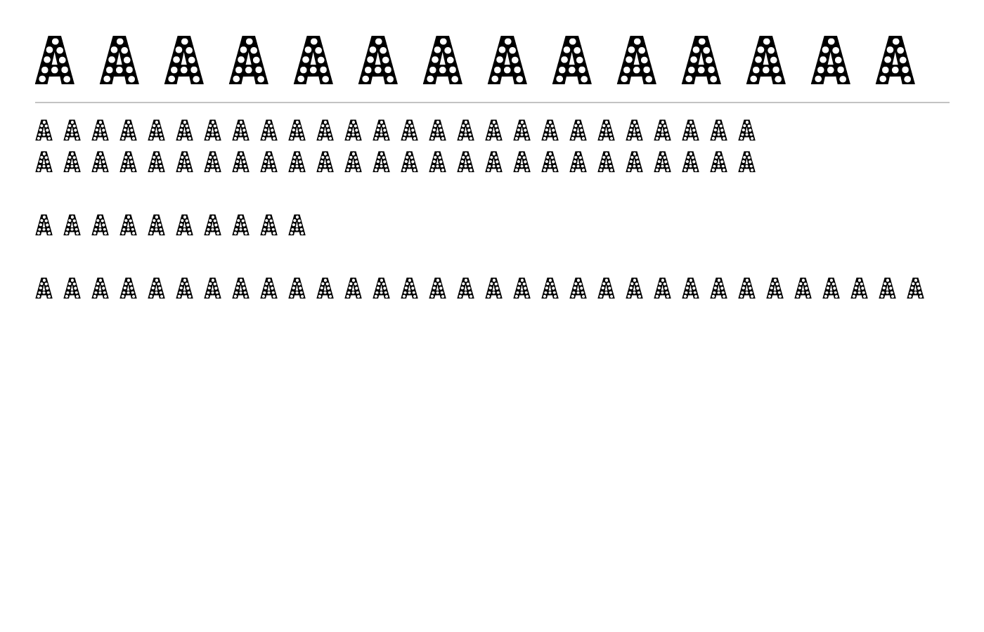 CHEERFUL PARTY Font preview