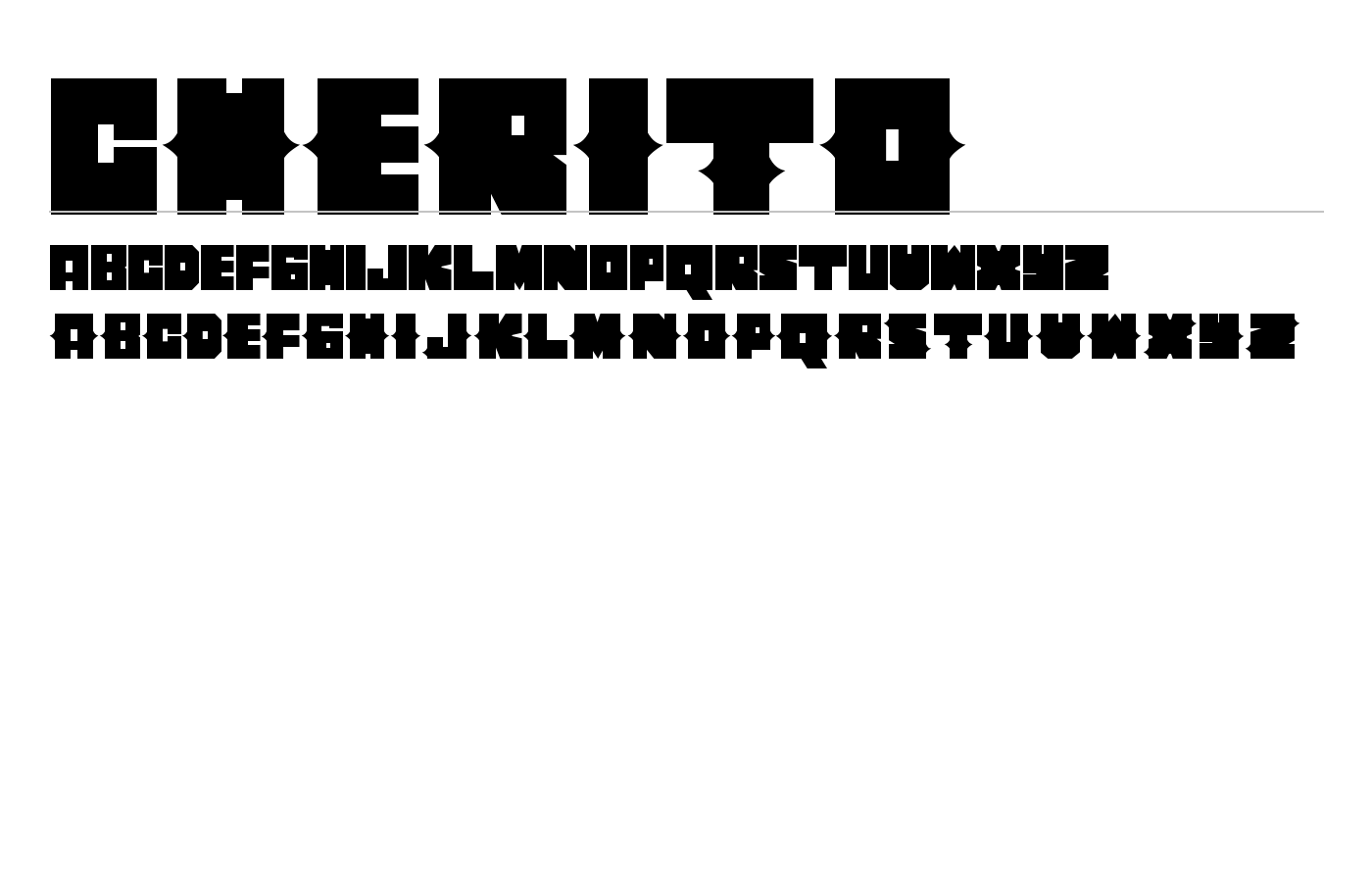 Cherito Font preview