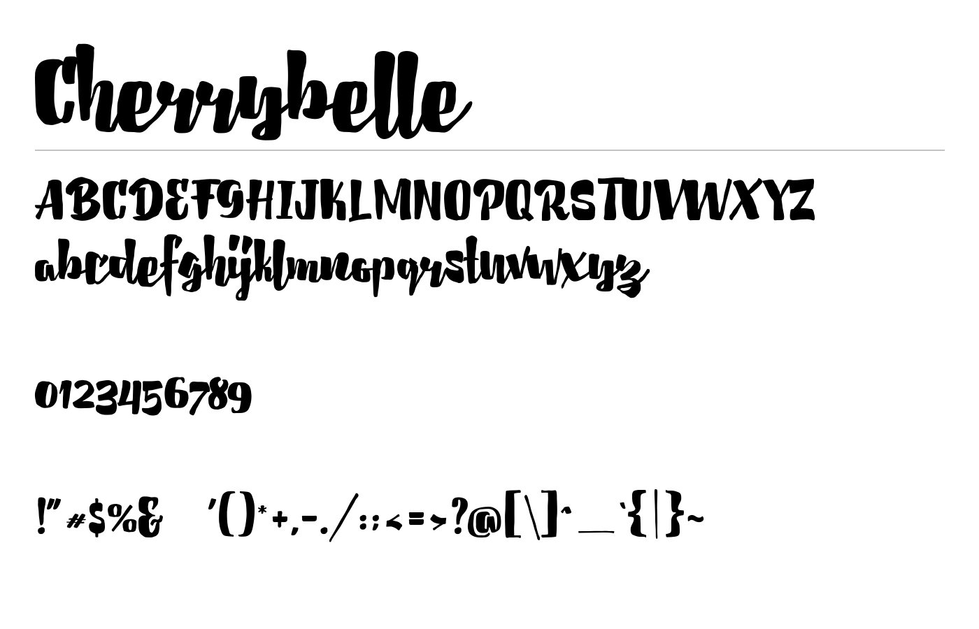 Cherrybelle preview