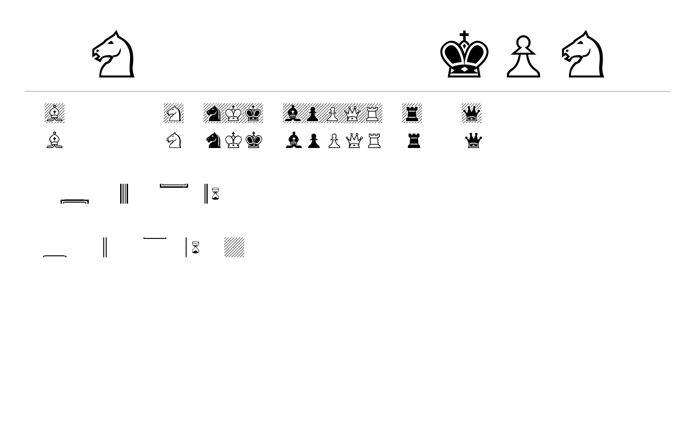 Chess Alpha Font preview
