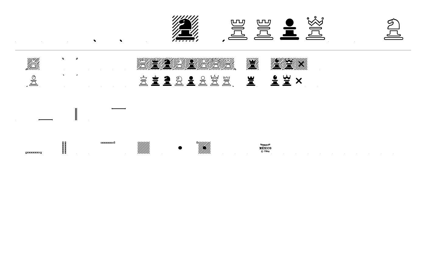 Chess Marroquin Font preview