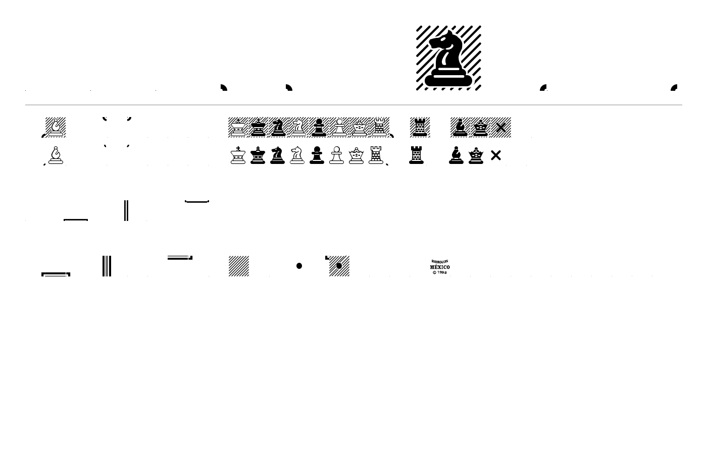 Chess Maya Font preview
