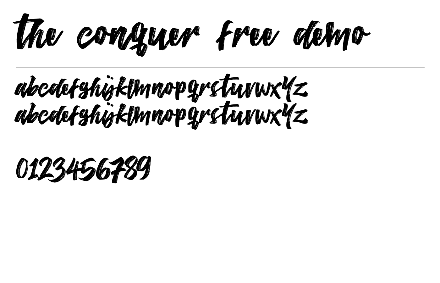 Conquer Brush Demo preview