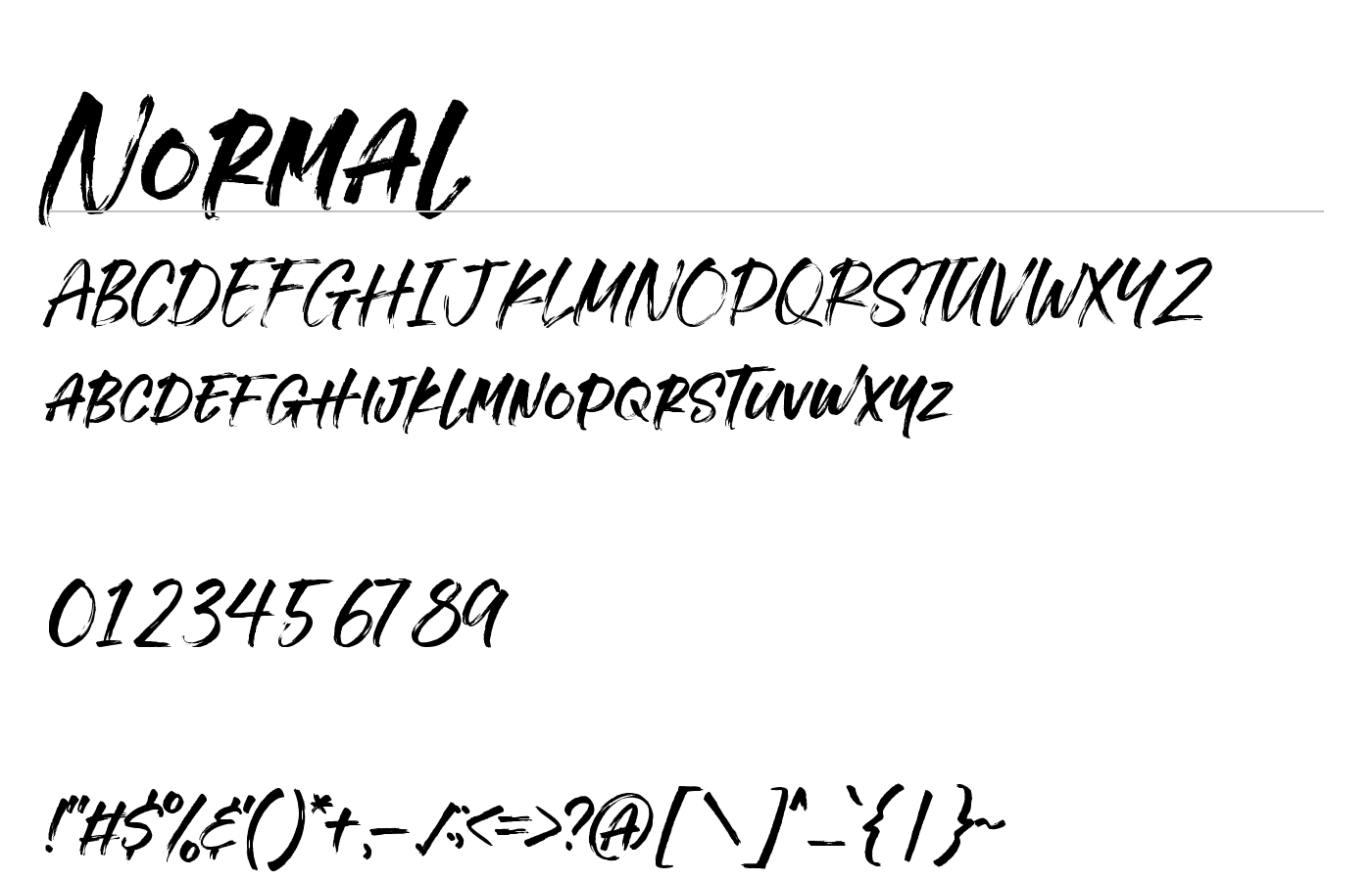 Crowtig Font preview