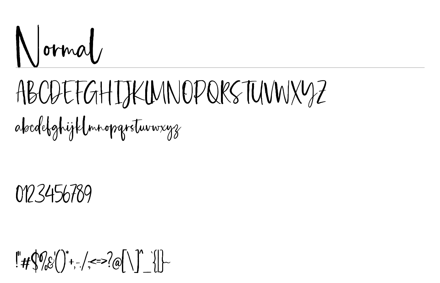 Cyclopscript Font preview