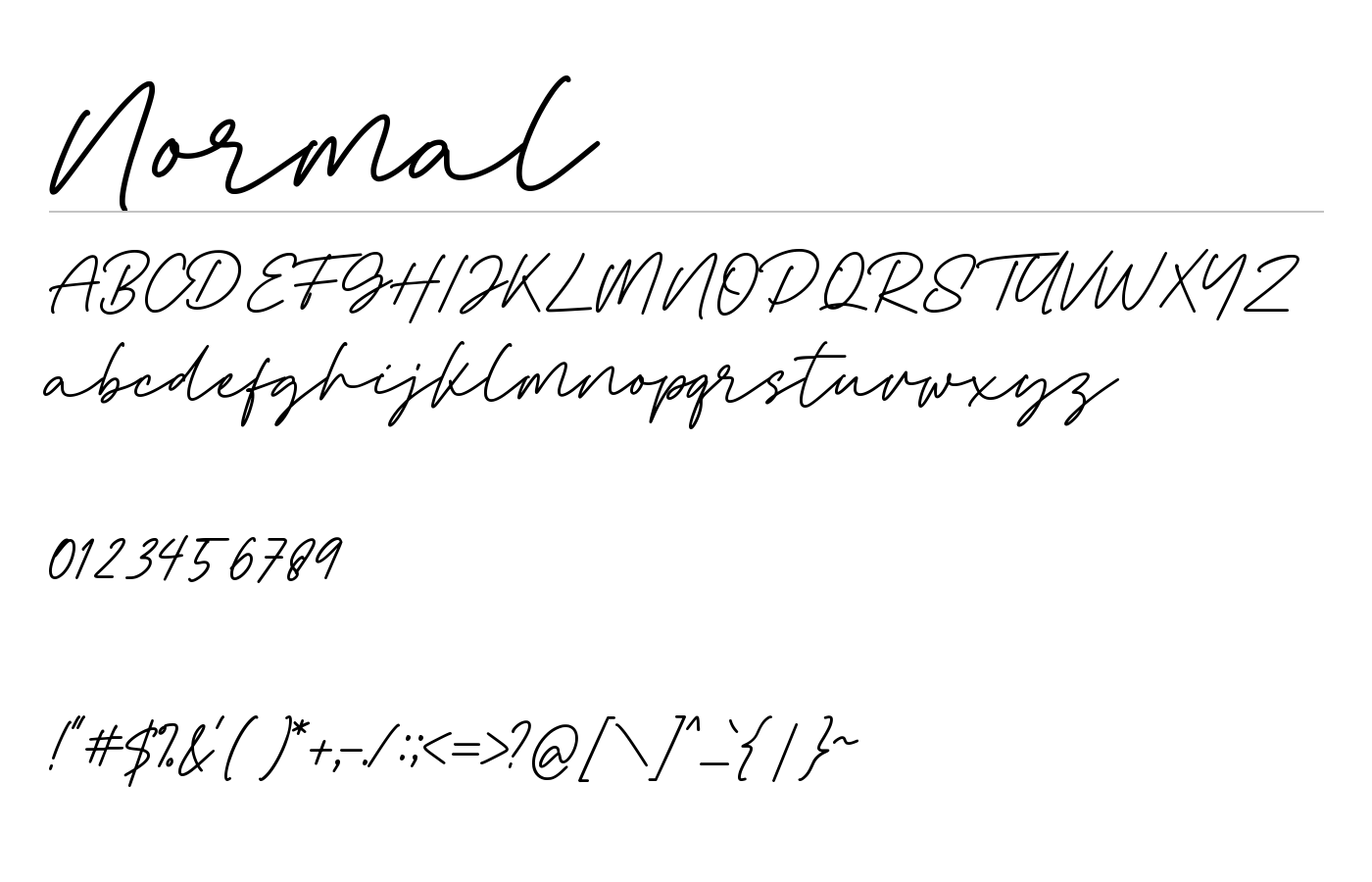 Dancing Promise Font preview